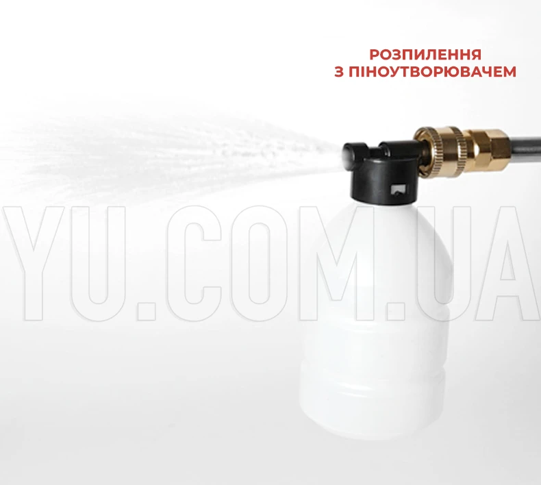 Портативна автомобільна мийка високого тиску акумуляторна 24V з кейсом для зберігання (два акумулятори)